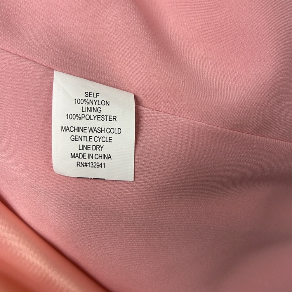 Amanda Uprichard pink Grady dress. Size large.NWT - Picture 7 of 7